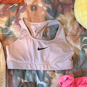 Nike Light Mauve Racerback Sports Bra